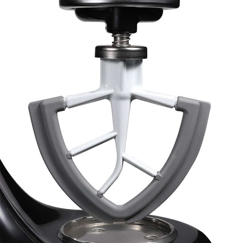 Kitchen machine mixing paddle accessories for stirring, silver grey mixing paddle compatible with KA-5T model.