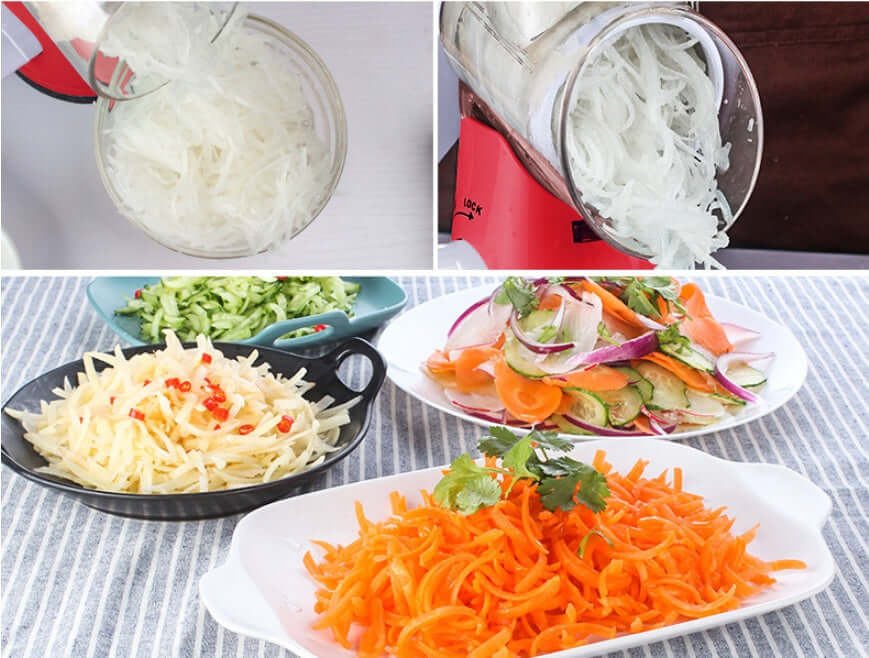 Manual Kitchen Accessories Multifunctional Round Mandoline Potato Slicer Vegetable Cutter Slicer Cheese Kitchen Gadgets fresh vegetable display