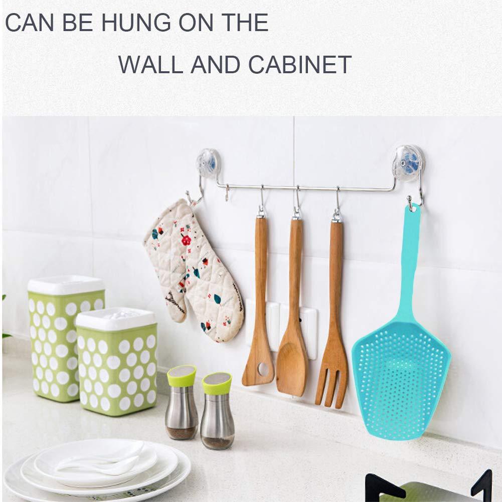 Grande louche-passoire en nylon, écumoire, cuillère à soupe, filtre, outils de cuisson, accessoires de cuisine et maison