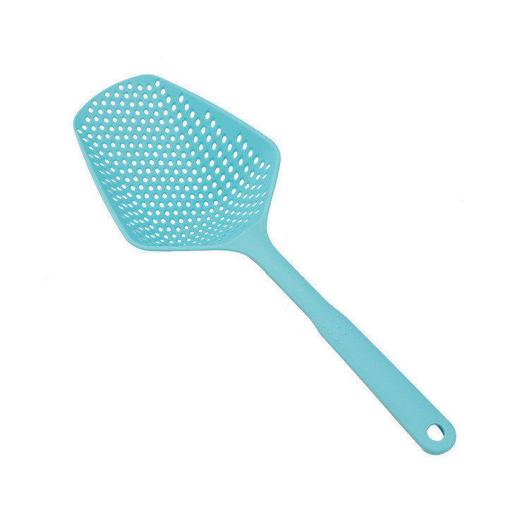 Grande louche-passoire en nylon, écumoire, cuillère à soupe, filtre, outils de cuisson, accessoires de cuisine et maison