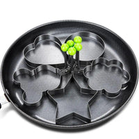 5 moules à œufs frits en acier inoxydable, anneaux à omelette pour crêpes, ustensiles de cuisine, accessoires de cuisine, anneaux