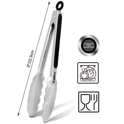 Extra Long Stainless Steel Tongs
