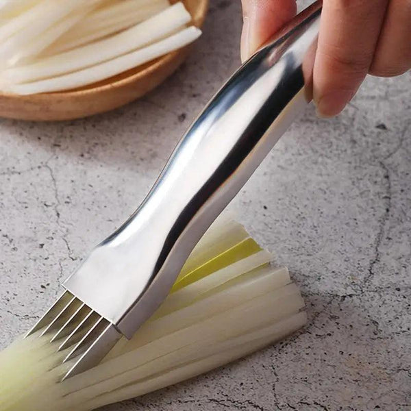 Nouvel Hachoir Coupe-Oignons Ail Légumes Trancheuse Éminceur pour Oignons Ail Tomates Ustensiles de Cuisine Accessoires de Cuisine